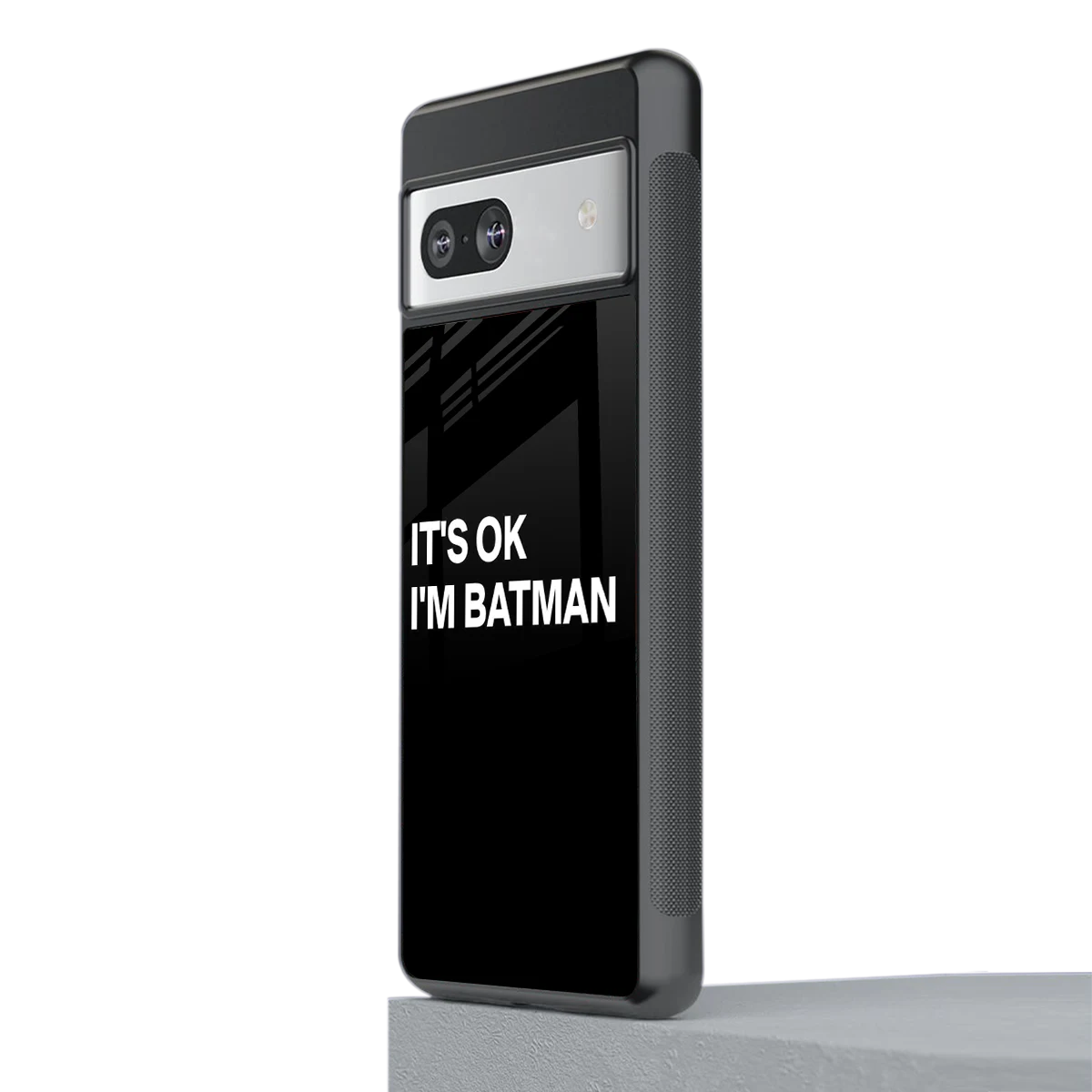 Dark Knight stylish phone case for google pixel 7a | glossy glass and slim fit