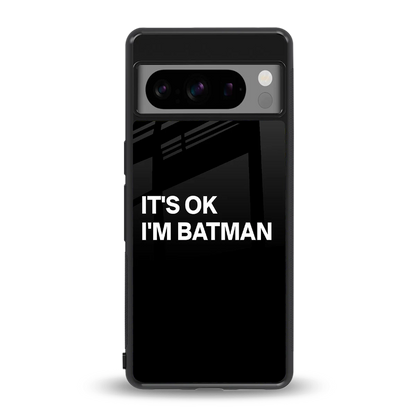 Dark Knight back phone cover | glass case for google pixel 8 pro
