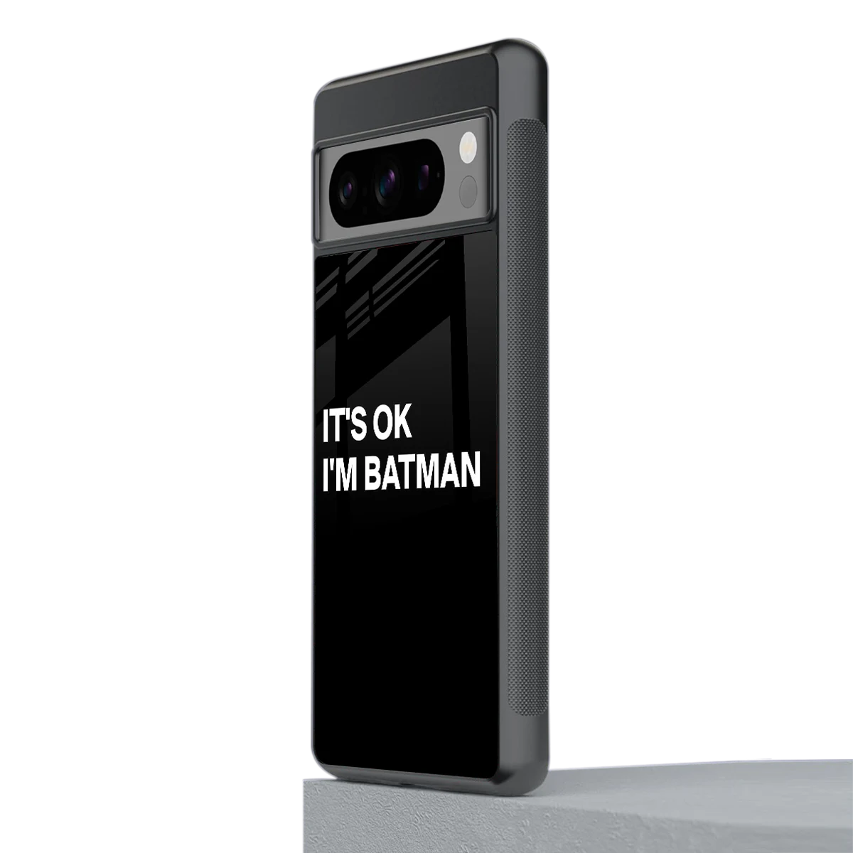 Dark Knight stylish phone case for google pixel 8 pro | glossy glass and slim fit
