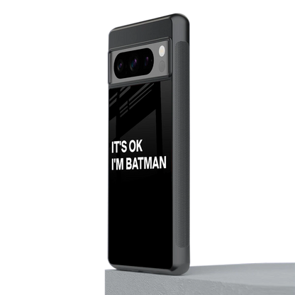 Dark Knight stylish phone case for google pixel 8 pro | glossy glass and slim fit