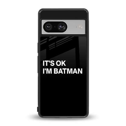 Dark Knight back phone cover | glass case for google pixel 8
