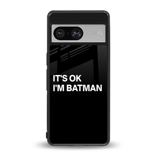 Dark Knight back phone cover | glass case for google pixel 8