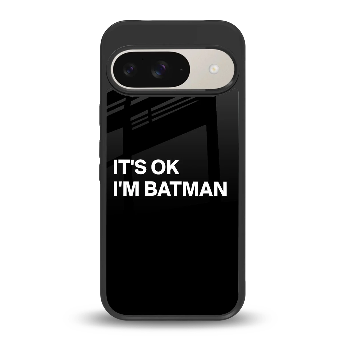 Dark Knight back phone cover | glass case for google pixel 9