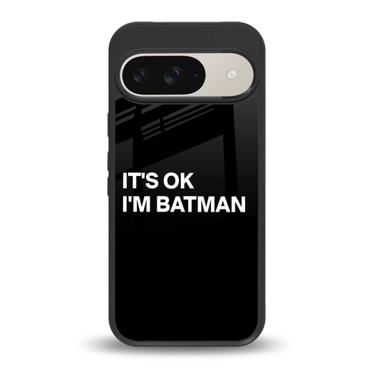Dark Knight back phone cover | glass case for google pixel 9