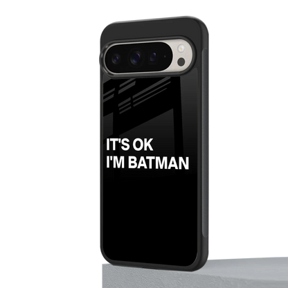 Dark Knight google pixel 9 pro mobile cover | shockproof glass phone case
