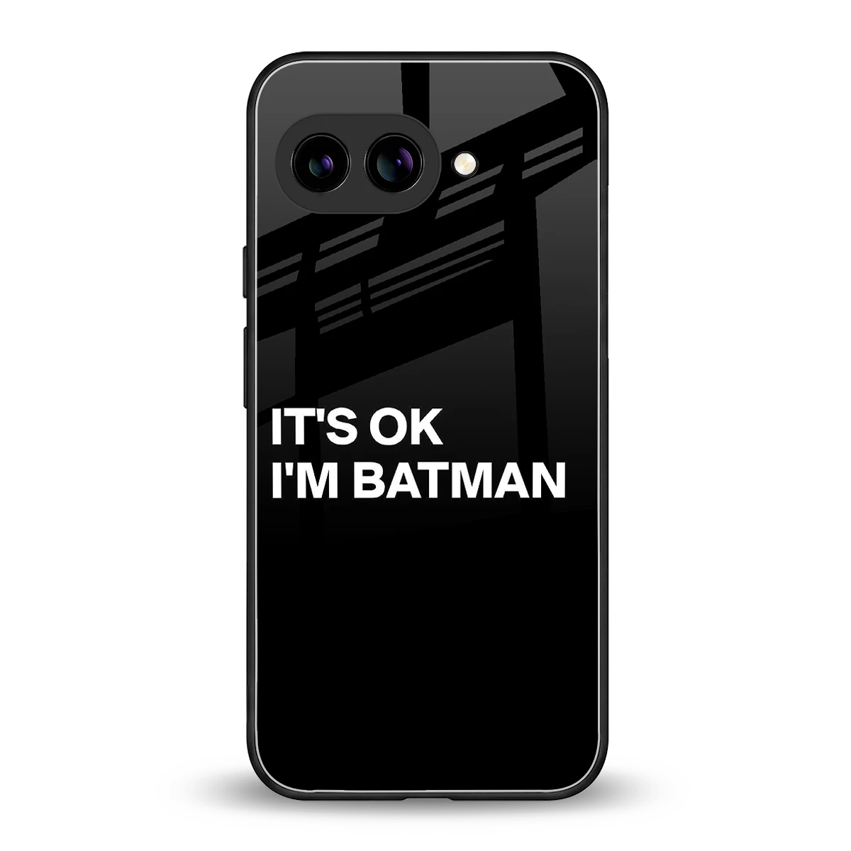 Dark Knight back phone cover | glass case for google pixel 10a