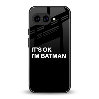 Dark Knight back phone cover | glass case for google pixel 10a