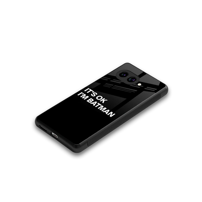 Dark Knight stylish phone case for google pixel 10a | glossy glass and slim fit