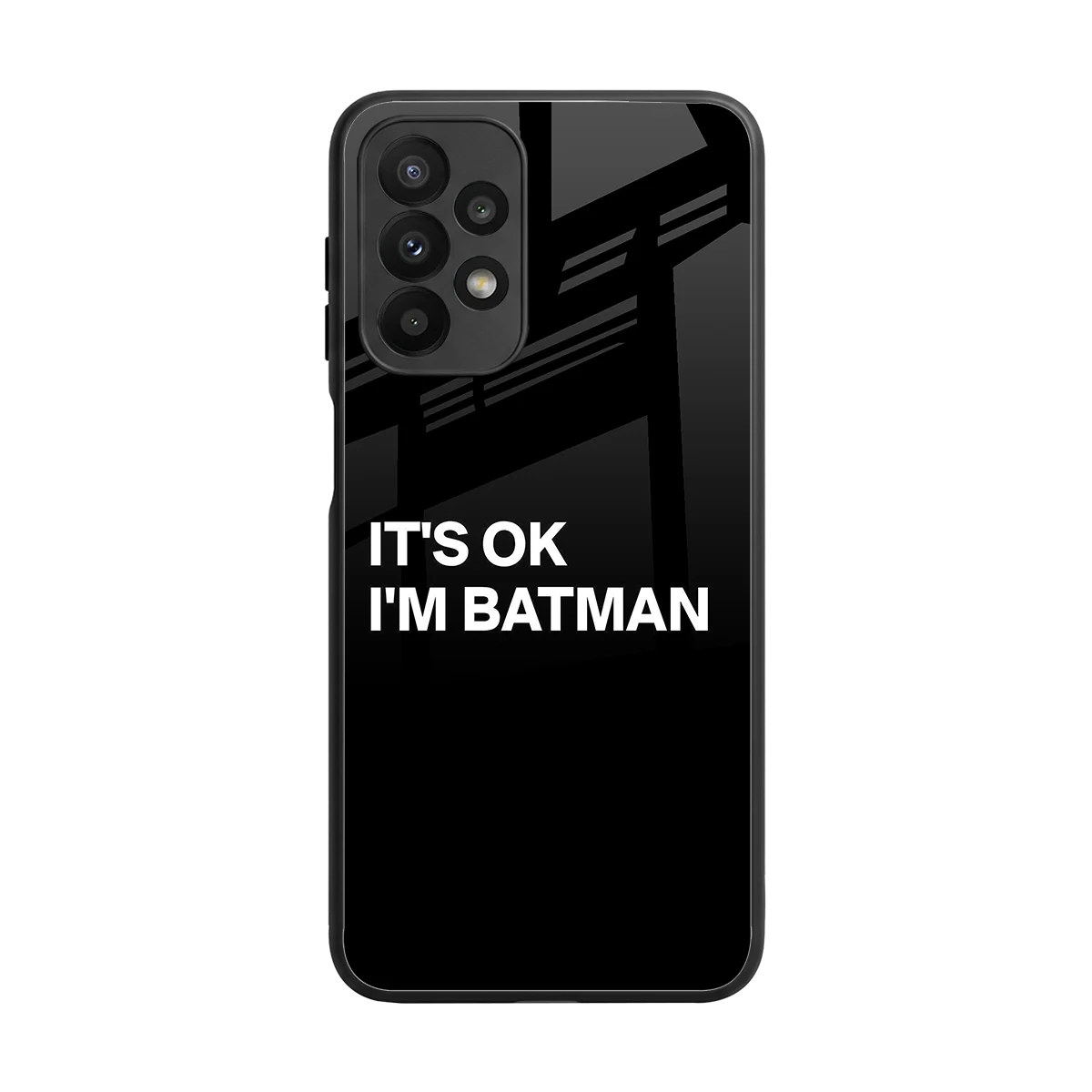 Dark Knight back phone cover | glass case for samsung galaxy a23