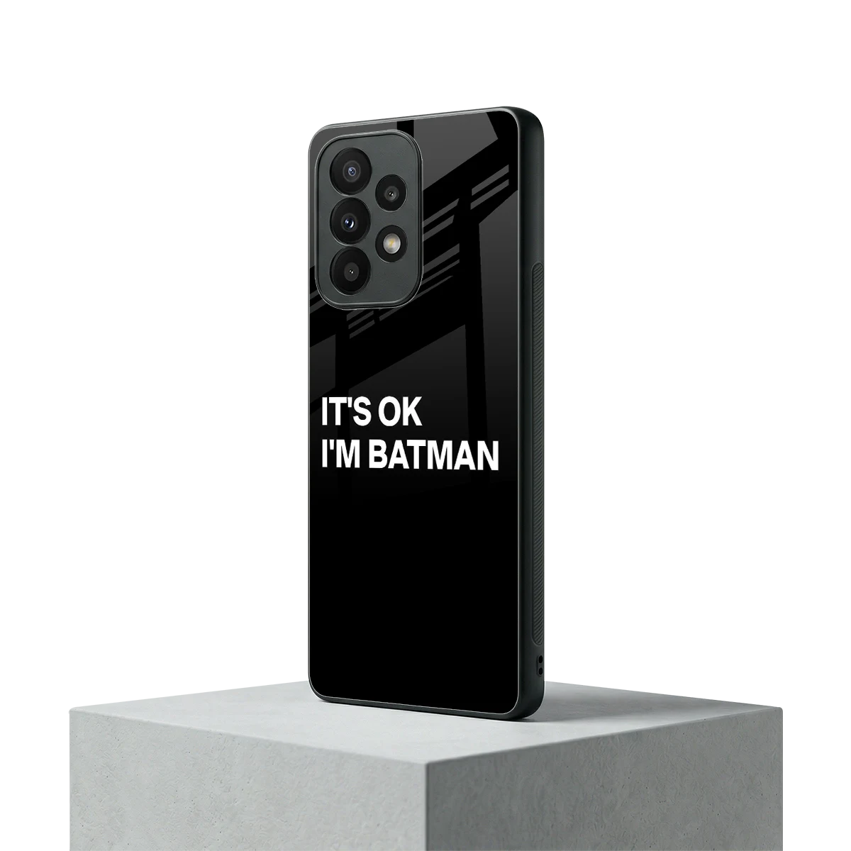Dark Knight samsung galaxy a23 mobile cover | shockproof glass phone case