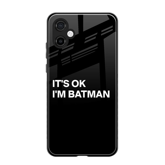 Dark Knight back phone cover | glass case for samsung galaxy a06 5g
