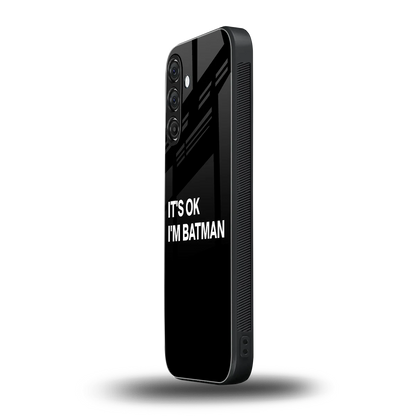 Dark Knight samsung galaxy a55 5g mobile cover | shockproof glass phone case
