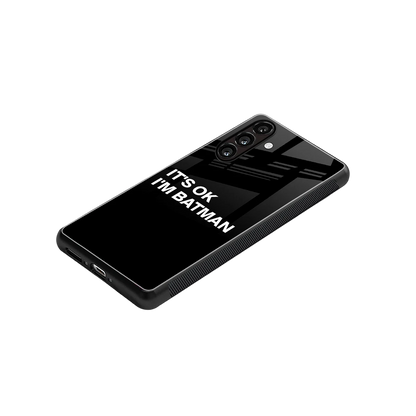 Dark Knight stylish phone case for samsung galaxy a55 5g | glossy glass and slim fit