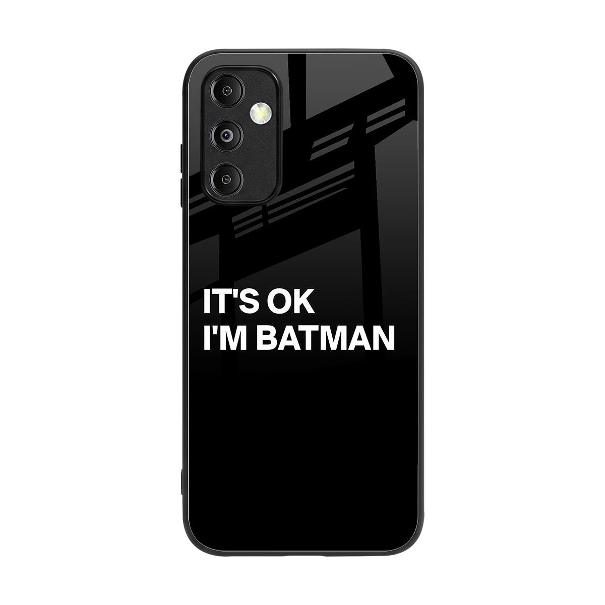 Dark Knight back phone cover | glass case for samsung galaxy m14 5g
