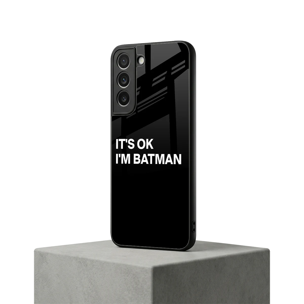 Dark Knight samsung galaxy s22 mobile cover | shockproof glass phone case