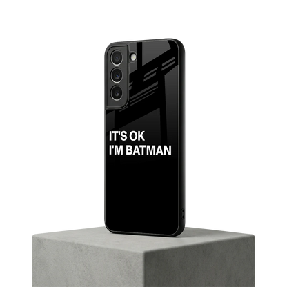Dark Knight samsung galaxy s22 mobile cover | shockproof glass phone case