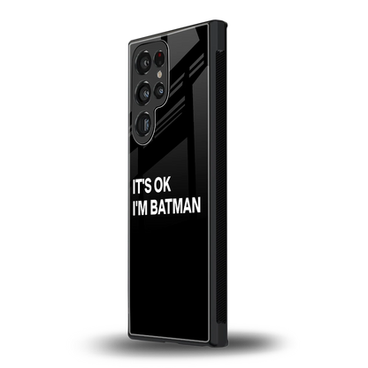 Dark Knight samsung galaxy s23 ultra mobile cover | shockproof glass phone case