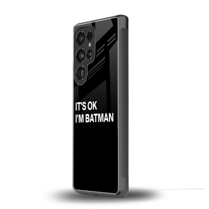Dark Knight samsung galaxy s26 ultra mobile cover | shockproof glass phone case