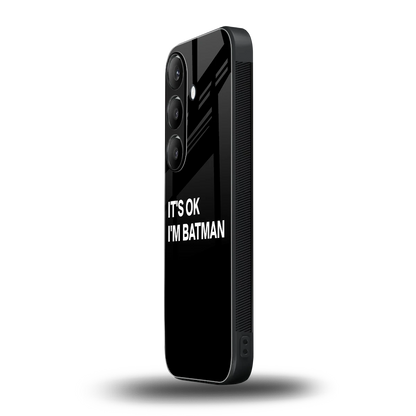 Dark Knight samsung galaxy s25 mobile cover | shockproof glass phone case