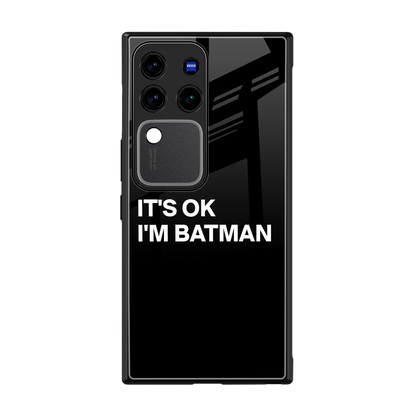 Dark Knight back phone cover | glass case forvivo v30 pro