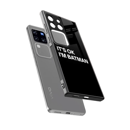 Dark Knight sleekvivo v30 pro cover with tempered glass back and TPU edges