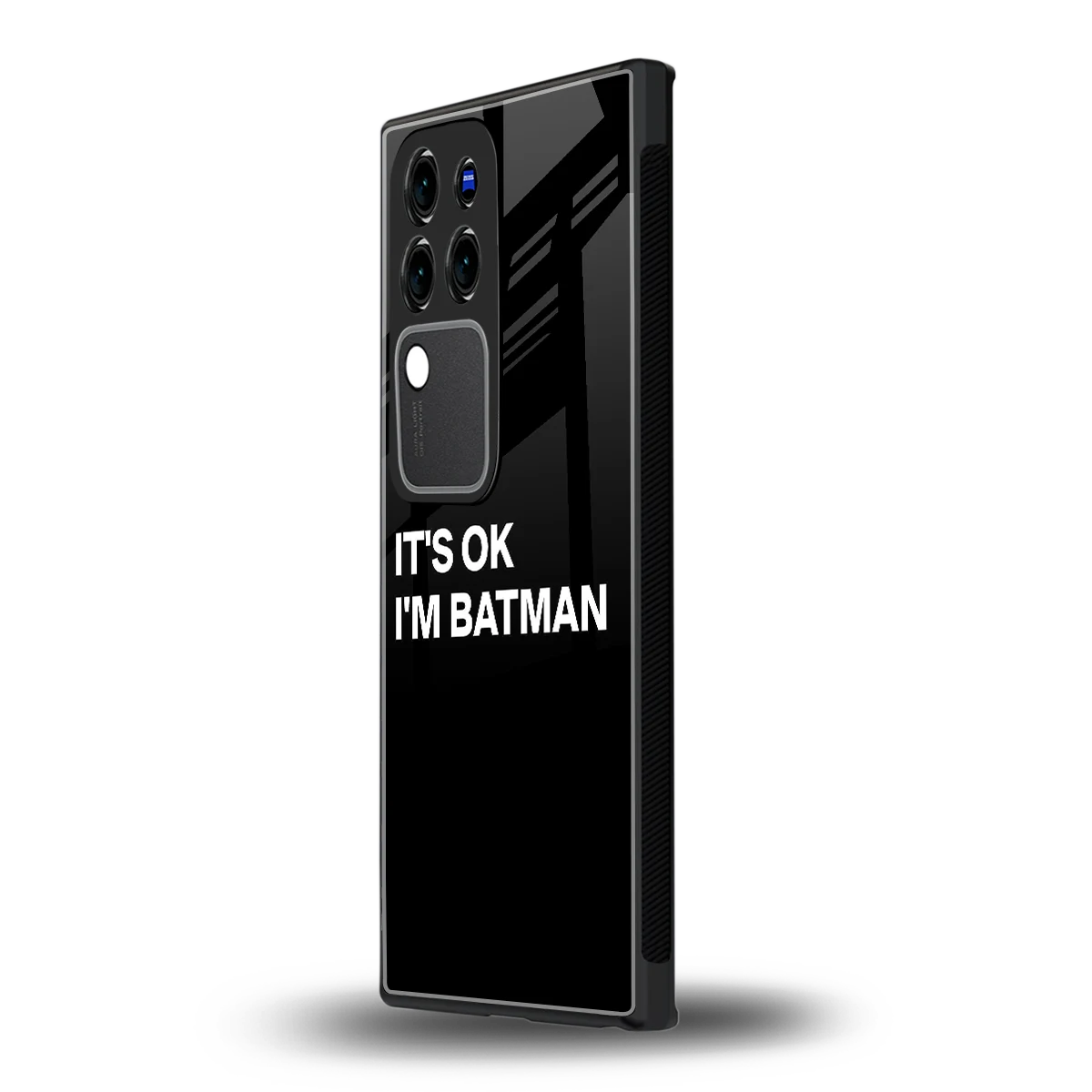 Dark Knightvivo v30 pro mobile cover | shockproof glass phone case