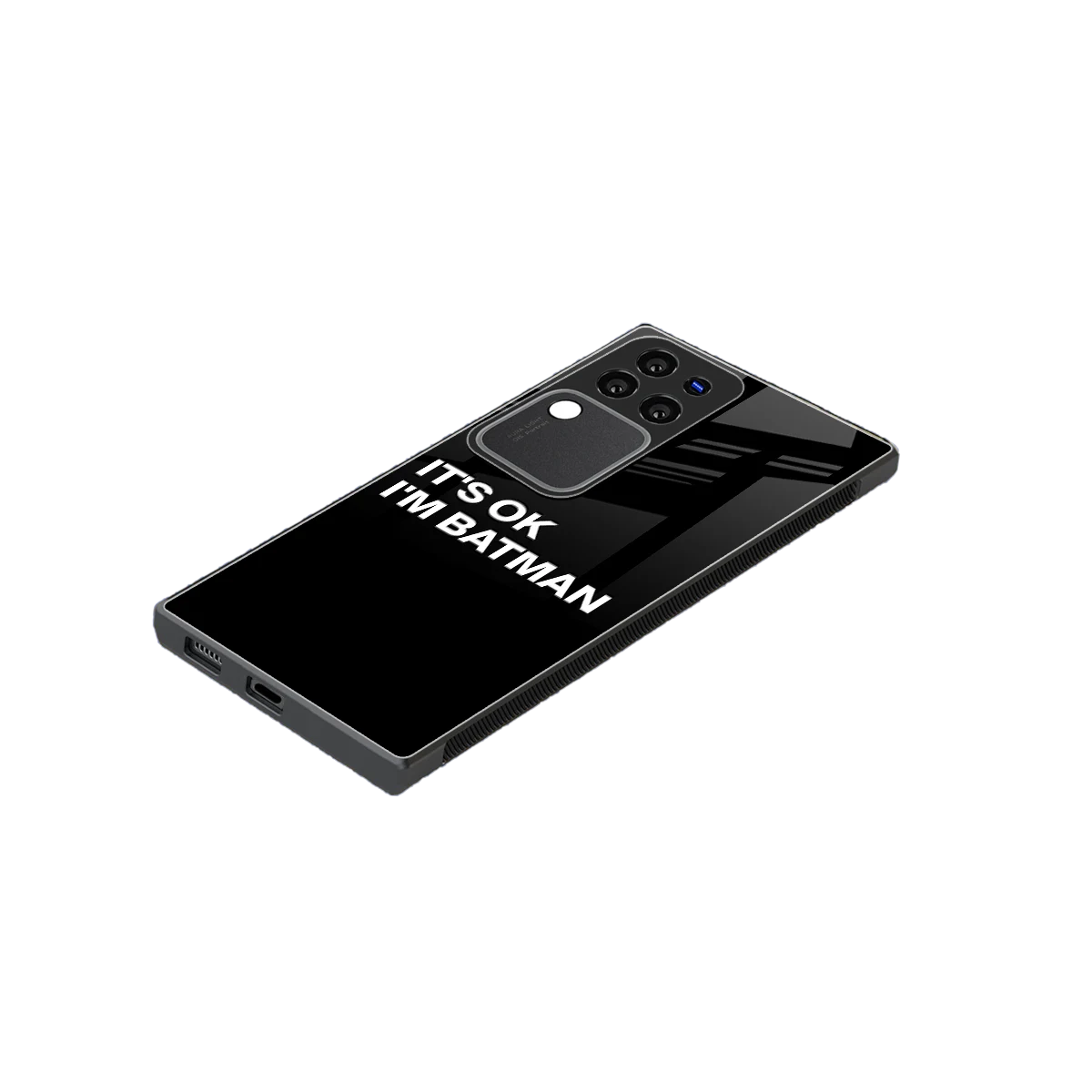 Dark Knight stylish phone case forvivo v30 pro | glossy glass and slim fit