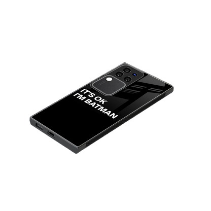 Dark Knight stylish phone case forvivo v30 pro | glossy glass and slim fit