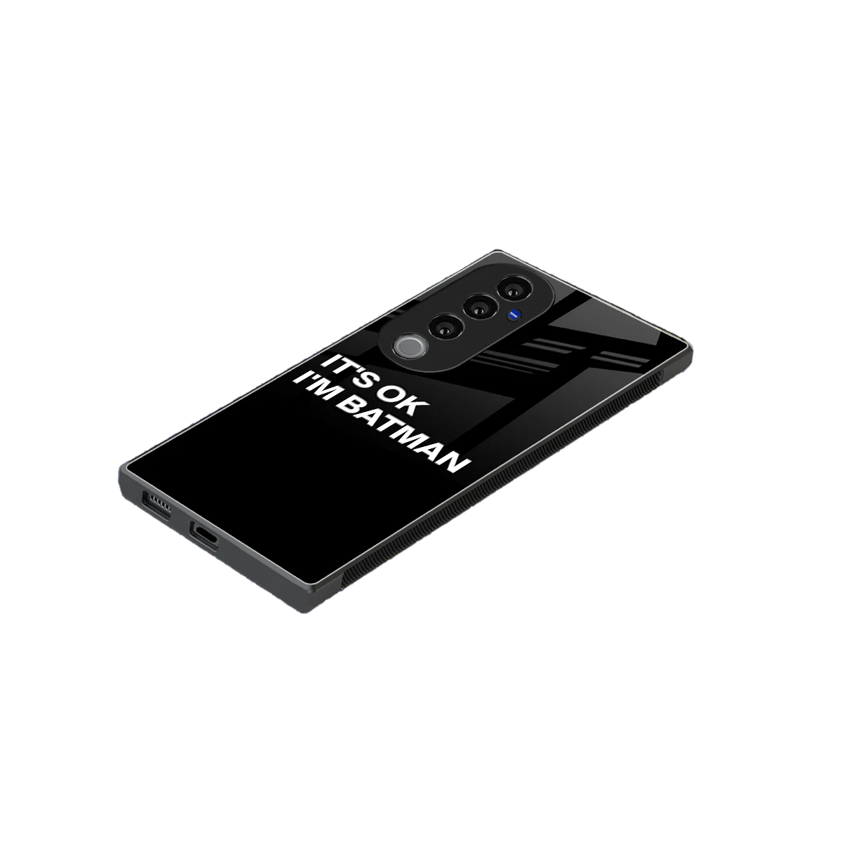 Dark Knight stylish phone case for vivo v40 pro | glossy glass and slim fit