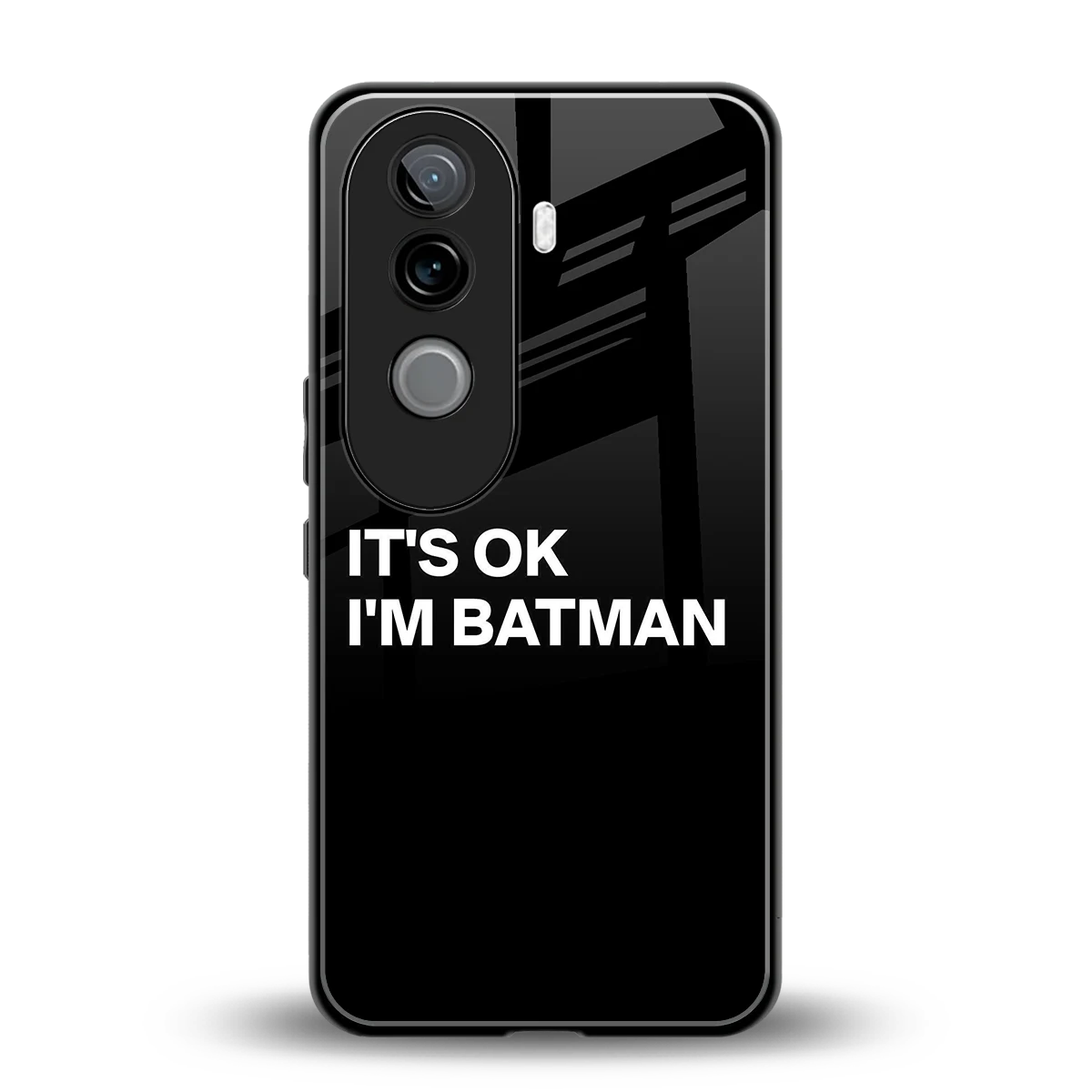 Dark Knight back phone cover | glass case for vivo v40e