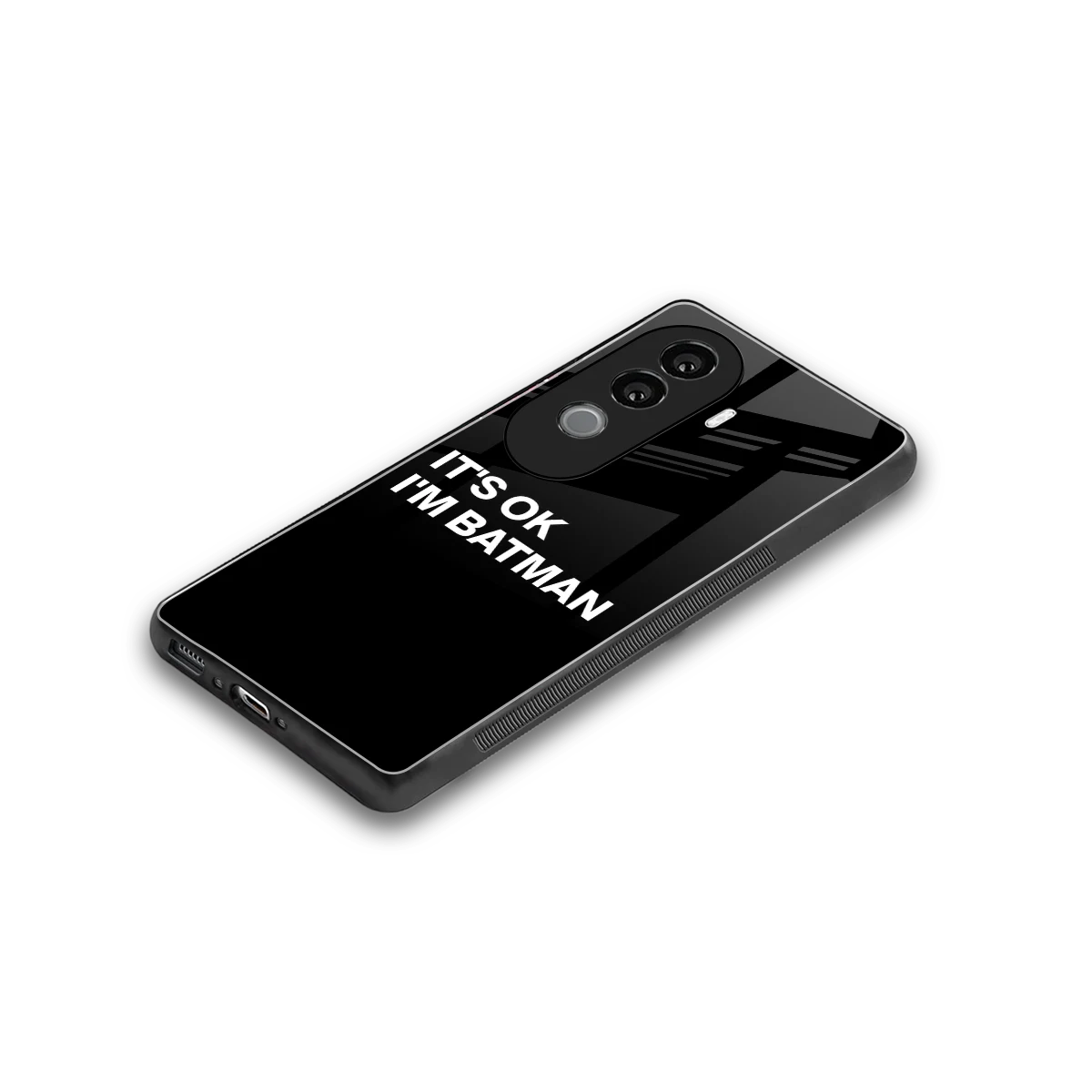 Dark Knight stylish phone case for vivo v40e | glossy glass and slim fit
