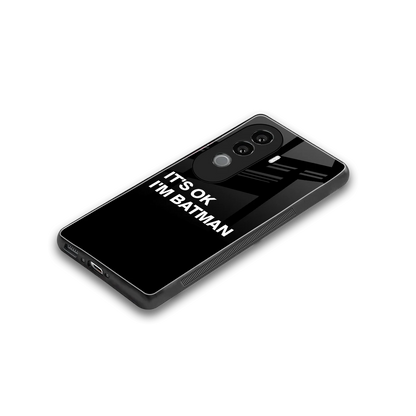 Dark Knight stylish phone case for vivo v40e | glossy glass and slim fit