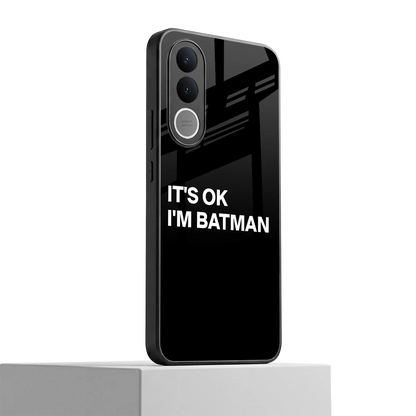 Dark Knight vivo v70 fe mobile cover | shockproof glass phone case