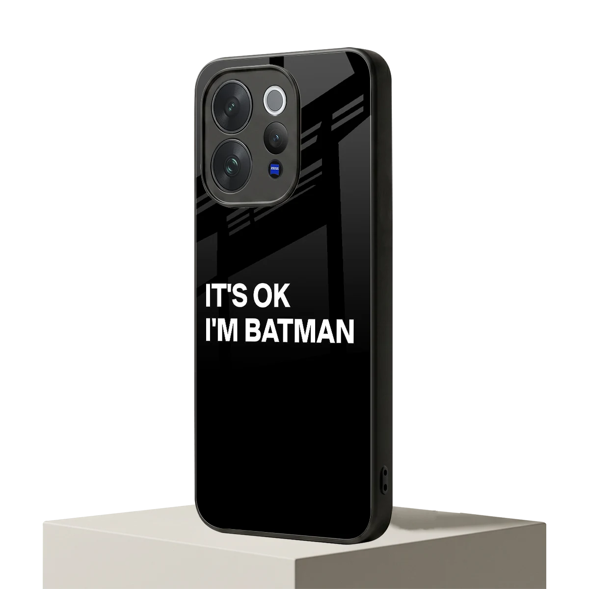Dark Knight vivo v70 mobile cover | shockproof glass phone case