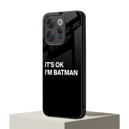 Dark Knight vivo v70 elite mobile cover | shockproof glass phone case