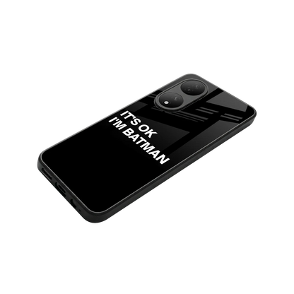 Dark Knight stylish phone case for Vivo-y100 | glossy glass and slim fit