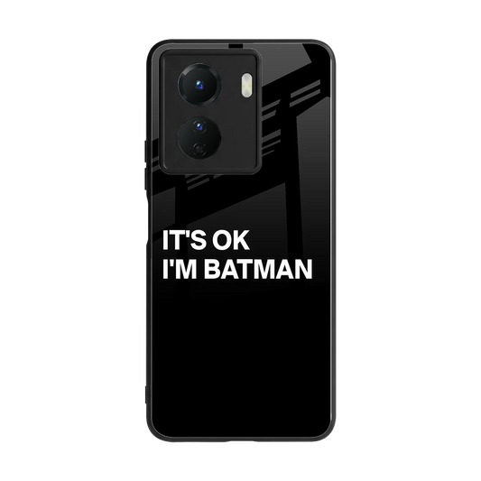 Dark Knight back phone cover | glass case for vivo y16