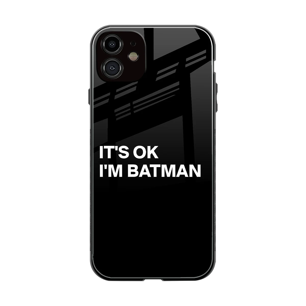 Dark Knight back phone cover | glass case for iphone 12