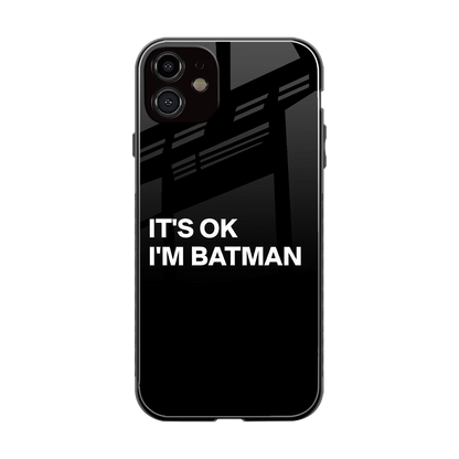 Dark Knight back phone cover | glass case for iphone 12