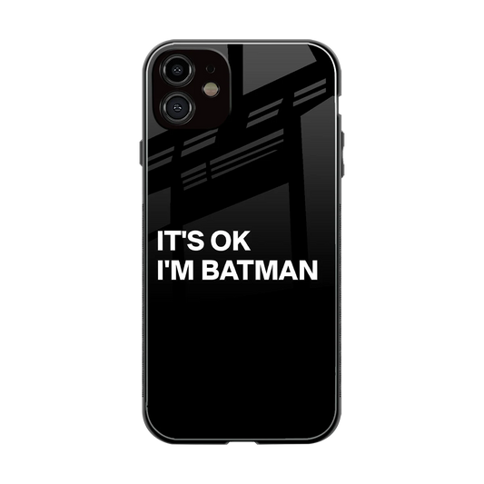 Dark Knight back phone cover | glass case for iphone 12