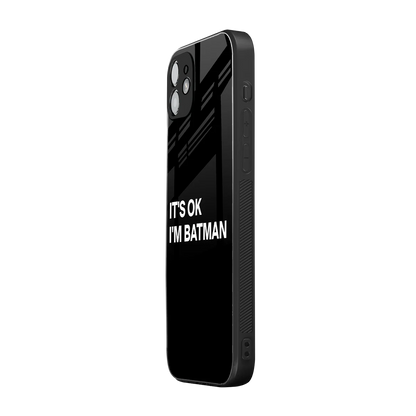 Dark Knight iphone 12 mobile cover | shockproof glass phone case