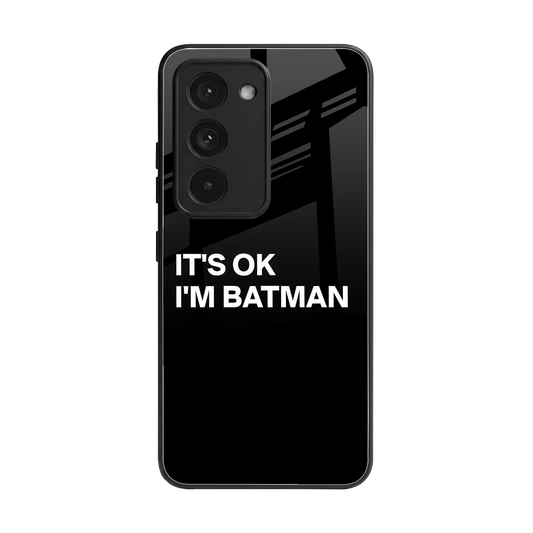 Dark Knight back phone cover | glass case for redmi 15 5g