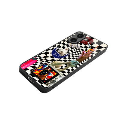 Dark Trip stylish phone case for oneplus nord ce5 5g | glossy glass and slim fit