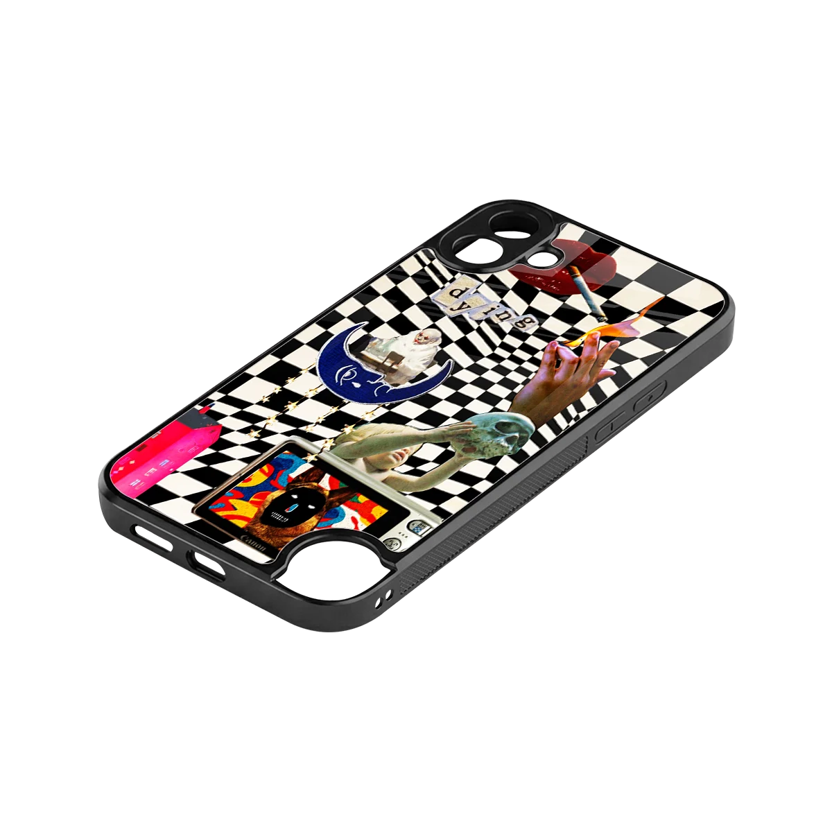 Dark Trip stylish phone case for cmf nothing phone 1 | glossy glass and slim fit