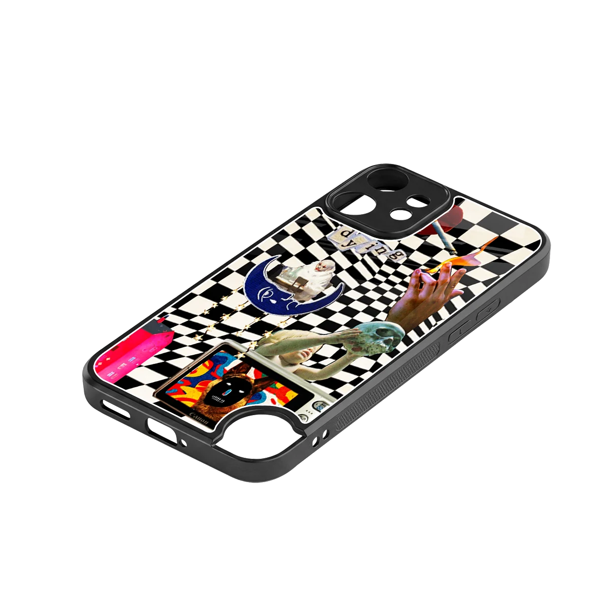 Dark Trip stylish phone case for cmf nothing phone 2 pro | glossy glass and slim fit