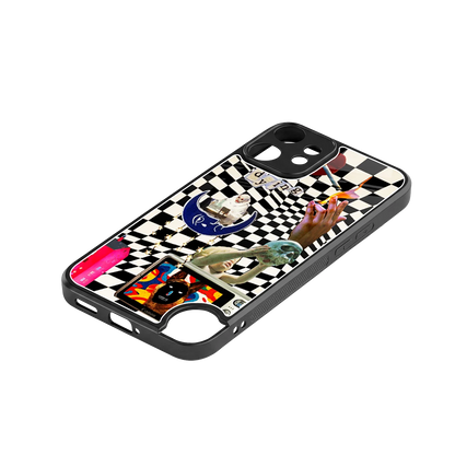 Dark Trip stylish phone case for cmf nothing phone 2 pro | glossy glass and slim fit