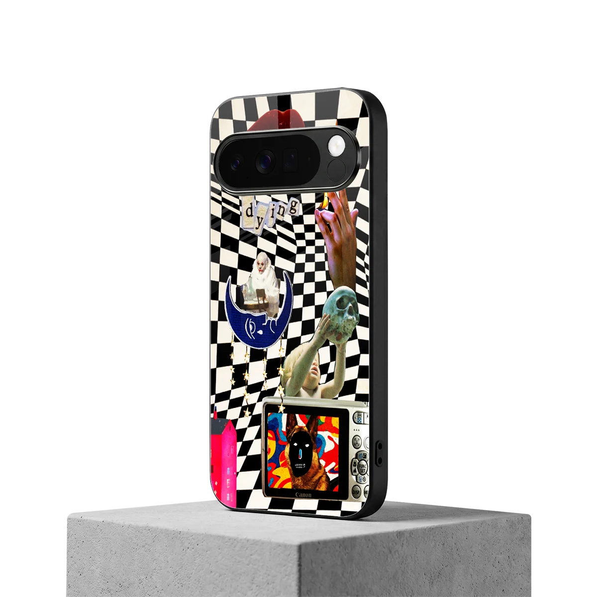 Dark Trip google pixel 10 pro xl mobile cover | shockproof glass phone case