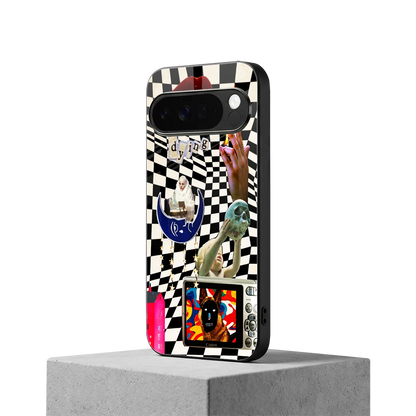 Dark Trip google pixel 10 pro xl mobile cover | shockproof glass phone case