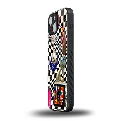 Dark Trip iphone 13 mini mobile cover | shockproof glass phone case