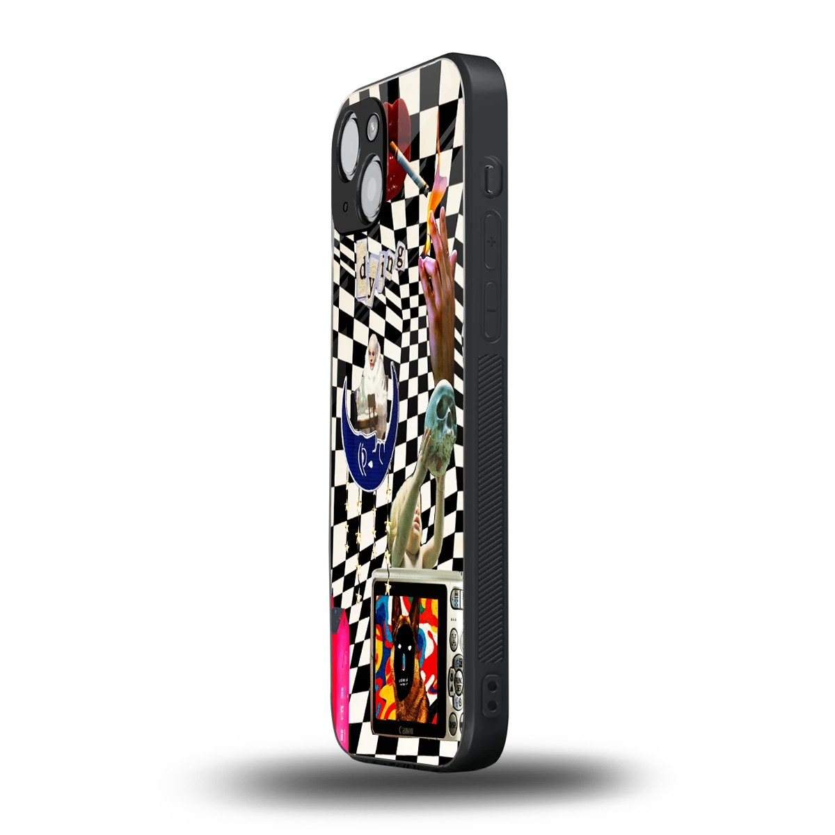 Dark Trip iphone 13 mobile cover | shockproof glass phone case